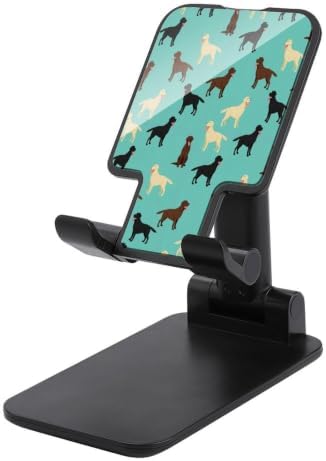 Cute Labradors Yellow Chocolate Black Lab Pet Dogs Desktop Phone Holder