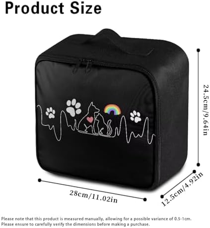 First Aid Bag Empty Organizer Travel Love Pet and Paw Large Medical Bag First Aid Kit Accessory Pouches Organizer Portable Medic Bag Zippered Bag for Home Outdoor Travel
