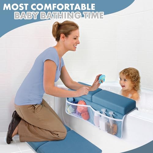 beiens Bath Kneeler and Elbow Rest Pad Set, 1.5-Inch Thick Memory Foam Pads
