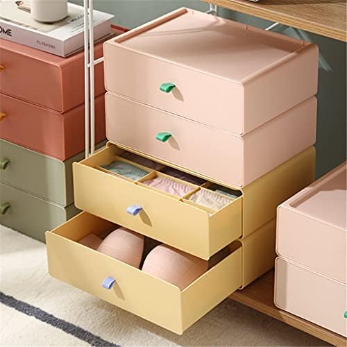 Underwear Drawer Organizers Dividers Closet Dresser Storage Organizer Box for Bras Scarves Ties Socks Boxes (Color : C, Size : 22.5 * 10 * 32.5cm) (C 22.5 * 10 * 32.5cm)