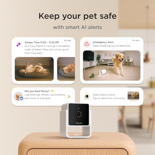 Petcube Cam (3-Pack) – Wi-Fi Pet & Security Camera with App