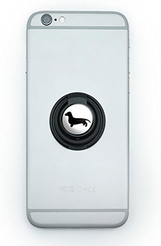 Mobile Smart Phone Finger Ring Grip Holder Stand Dog Puppy - Dachshund