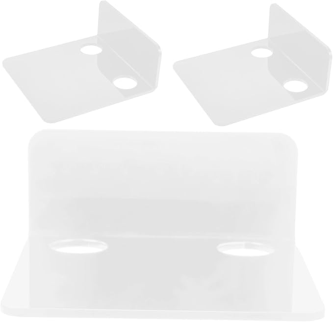 VICASKY 3pcs Monitor Storage Rack Small Floating Wall Shelf Wall Mount for Crib Camera Speaker Mount Viewing Camera