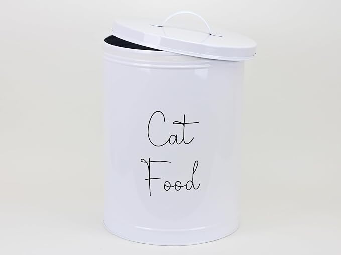 Midlee Metal Cat Food Storage Container - Large