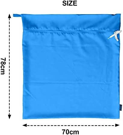 Pet Washing Bag Dog Cat Horse Hair Laundry Bag for Rug Sheet Boots Pets Laundry Helper by Harrison Howard True Blue
