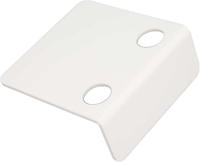 Aramox Acrylicistic Acrylic Shelf Small Monitoring Wall Cameras Wall Shelf for Cameras and Baby Monitor in Offices and Garages (White)