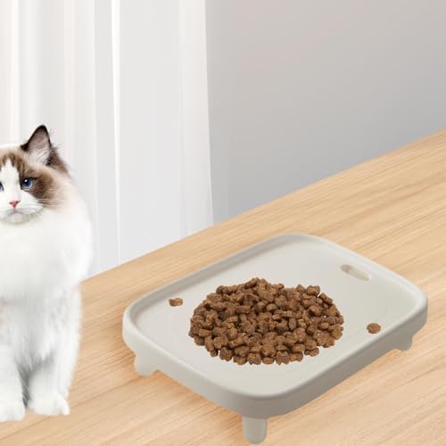 Pet Feeder Stand Elevated Holder Anti Vomiting Cord Storage Portable Automatic