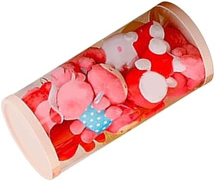 Doll Storage Bucket Transparent PVC Large Capacity 26cm Plush Toys Holder for Home (50cm / 19.7in)