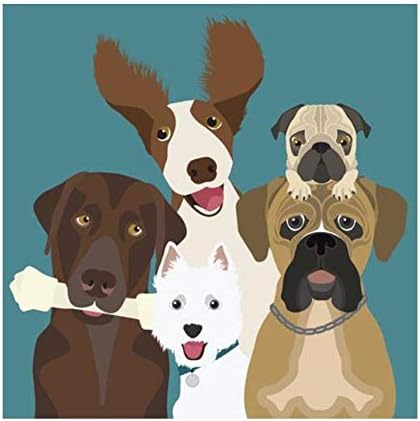Burgon & Ball Creaturewares The Rabble Dog GCR/CAT Tin Pet Food Storage, 16.5 cm x 11 cm x 20 cm Size