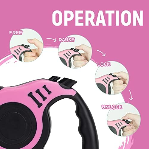 Retractable Dog Leash Automatic Telescopic Tractor Dog Tape