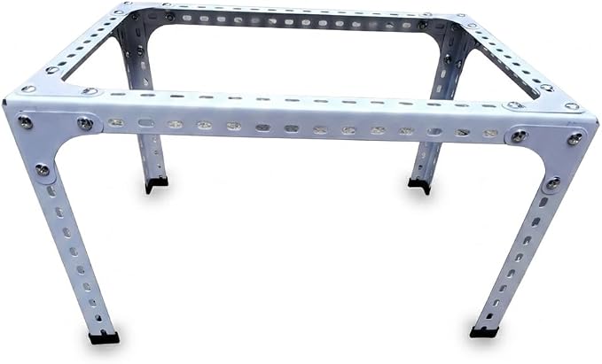 Cage Stand with Shelf, White Multi-functional Storage Rack for Bird Cages , 60cm*40cm Height 30cm