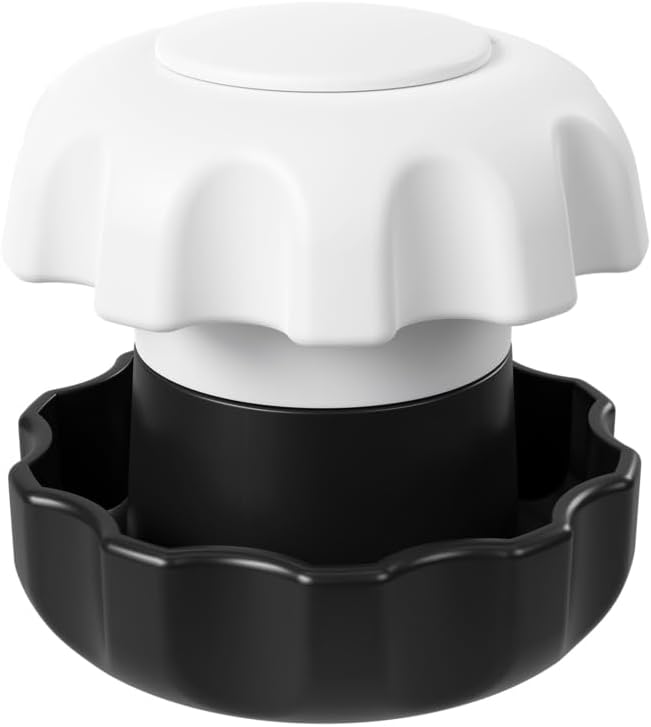 Ezy Dose Pill Crusher & Tablet Grinder, Storage Compartment, Large, Black | Pill, Vitamins, Tablets, Crusher for Pets, Elderly, Crushes Medications into Fine Powder, Easy-to-Use Design, BPA Free