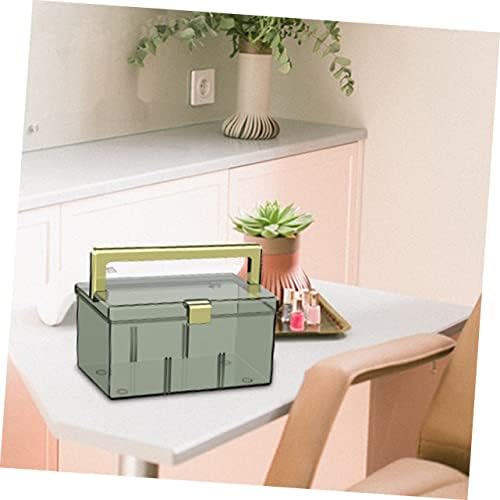 Ipetboom Household Box Medicine Case Handle Easy to Carry Pet Material for Office Business Trip Travel Organize Medications Pills Jewelry