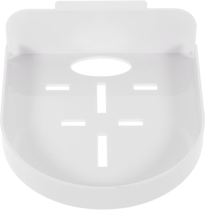 Tofficu Wall Mount Camera Holder and Router Storage Bracket for Home Security, White Plastic Punch-Free Wall Shelf Suitable for Indoor