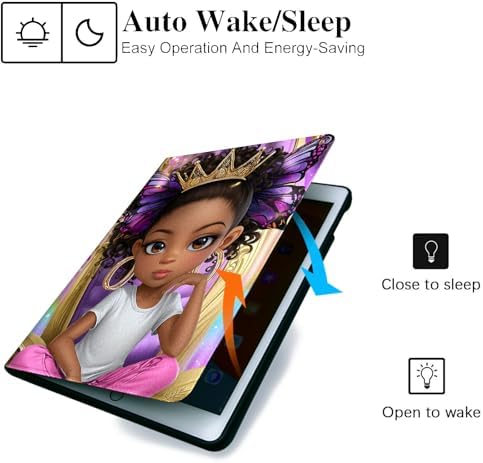 for Samsung Galaxy Tab A8 10.5 Inch 2022 Model X200/X205/X207 Tablet Case,Auto Wake/Sleep,Adjustable Stand Protective Cover - Cute Butterfly Rabbit