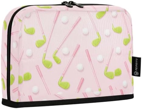 Golf Pink Pencil Case for Kids Girls Boys | Large Pencil Pouch Pen Bag Holder with Big Capacity