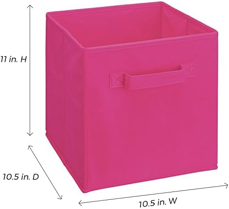 ClosetMaid 3880 Cubeicals Fabric Drawer, Fuchsia, 2-Pack