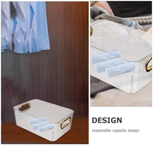 White Pet Storage Box for Bedroom and Powder Room, Dustproof Drawer Organizer with Smooth Polishing and Strong Load-bearing Capacity, for Socks and Accessories Storage