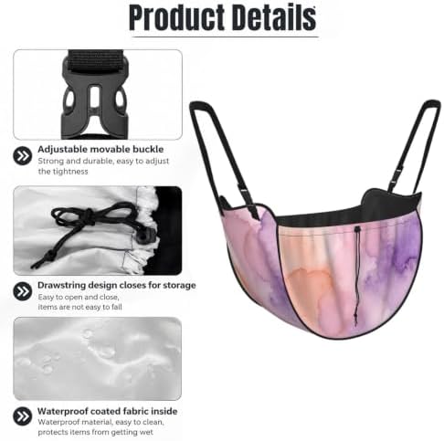 Abstract Watercolor Car Seat Organizer-Backseat Storage Bag for Travel