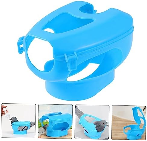 Pigeon Holder Feeding Stand Injection System Bird Feeding Device for Medications Adjustable Pigeon Cage Accessory Suitable for Young Birds