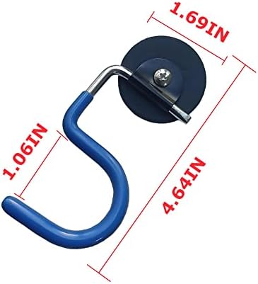 XXHong 2PCS Broom Holder Magnetic Broom Hooks Do Not Require Drilling Warehouse Kitchen Refrigerator Metal Surface Suitable Broom Holder Wall Mount