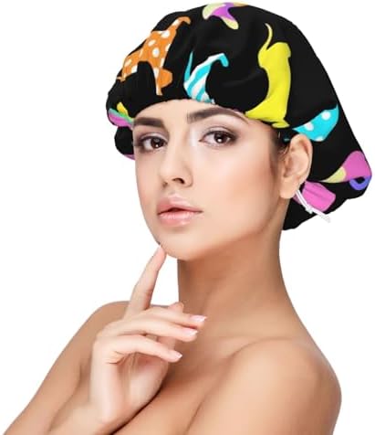 Adjustable Silk Satin Night Cap Women's Men's Sleep Cap