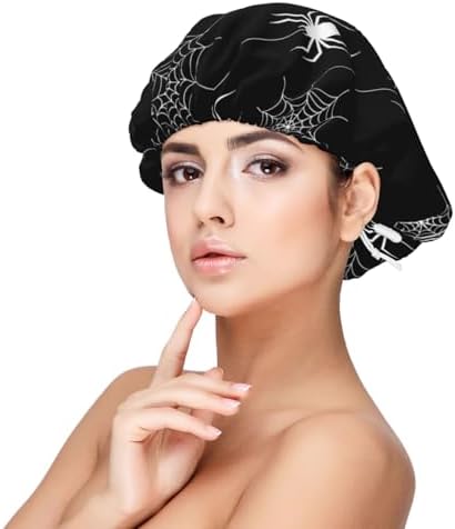 Adjustable Silk Satin Night Cap Women's Men's Sleep Cap
