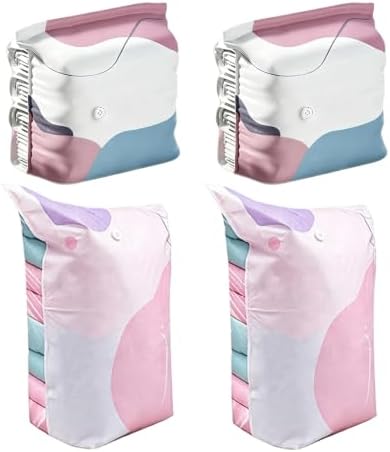 Moving Ready Vacuum Storage Bags for Bedding and Clothes Organizers for Dorm Home Travel Storage Clothes Organizers
