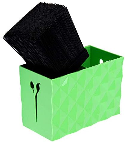 Salon Shears Rack for Hair Stylist Scissors Container for Pet Grooming Hair Cutting Organizer Storage Box Salon Shear Holder Combs Clips Brushes Hairdressing Combs Organizer (Green)