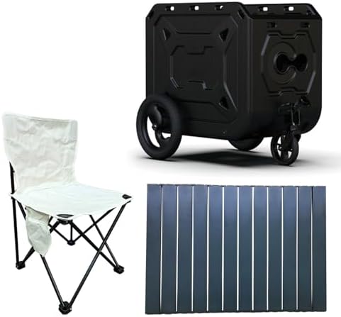 ZJchao Cart Trailer Pet Carrier with Wheels Folding Large Dogs for Camping