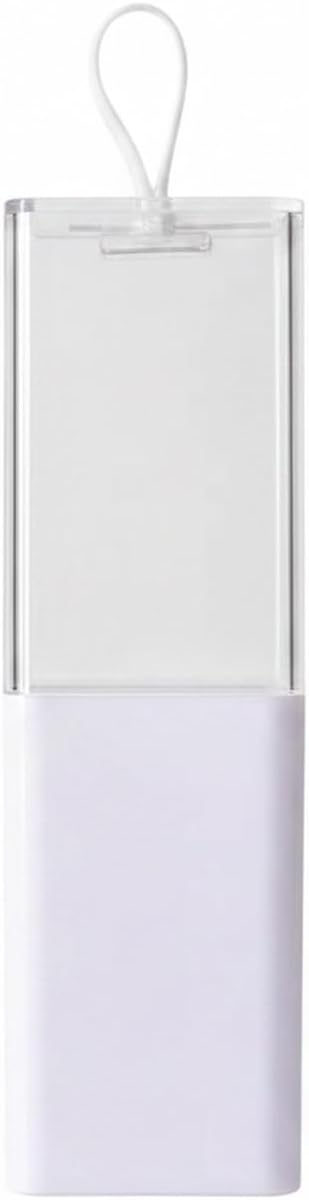 Stackable PET Storage Box, Rigid Clear Organizer for Cables & Small Items, Durable Transparent Container, 13 x 3.3 x 1.6 Inches