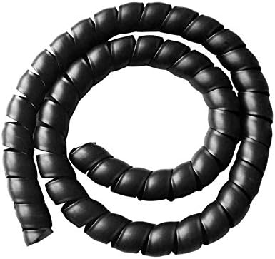 Dog and Cat Cord Protector, 32.8ft Spiral Cable Management Sleeve Organizer, Protects Your Pets and Critters from Chewing Insulated Electric Wire 32.8ft x 10mm 5PCS/pack by FUNZON