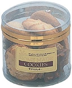 Cotta 65883 PET Cylindrical Case, Diameter 3.1 x Height 2.8 inches (80 x 70 mm), Lid Included, Transparent, 0.3 x 2.8 inches (8 x 7 cm),