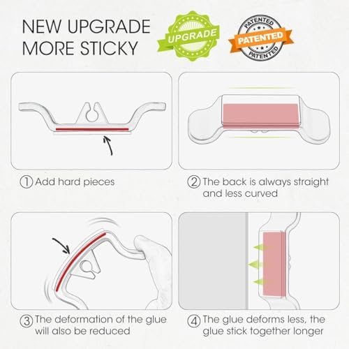 Aieve Cord Organizer for Appliances, 6 Pack Kitchen Appliance Cord Organizer, Appliance Cord Wrapper Cord Holder Cord Keeper Stick on Mixers, Coffee Maker, Pressure Cooker, Blender, Air Fryer