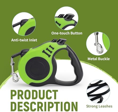 Retractable Dog Leash Automatic Telescopic Tractor Dog Tape