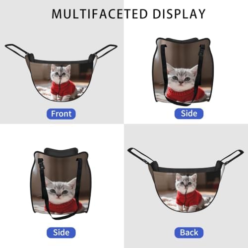 Cute shorthair cat Car Seat Organizer-Backseat Storage Bag for Travel | Waterproof Durable. Holds Snacks Gear Essentials. Fits Most Cars.
