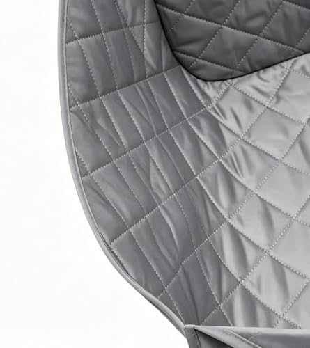Waterproof Cart Cover, Foldable Dog Shopping Cart Protector, 120x60cm Seat Liner with Soft Padding, Washable Fabric Pet Barrier, Grocery Accessory with Secure Fit, Animal Travel Gear for Public Use