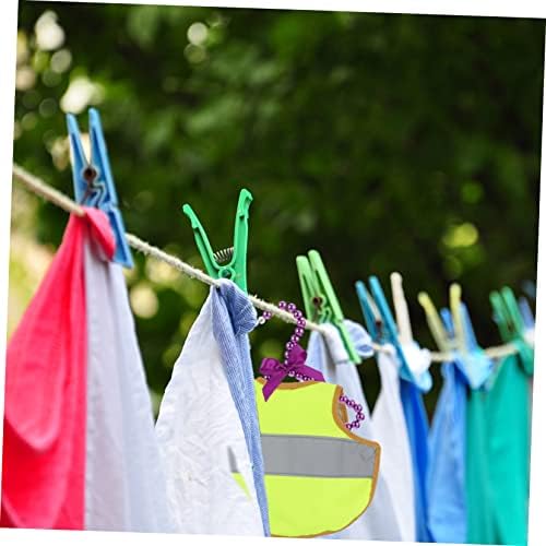 Happyyami 20CM Pearl PET Clothes Hanger Bow 5-Pack Stylish Dog Apparel Hangers Non-Slip Design for PET Clothing Organization