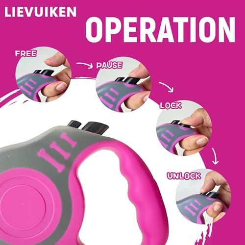 Retractable Dog Leash Automatic Telescopic Tractor Dog Tape