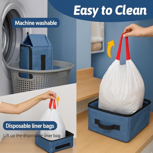 Pet Fit for Life Portable Litter Box for Cats for Travel - Medium, Includes Zippered Cover, Liner Bags, Odor Catcher, Litter Scooper, Collapsible Water/Food Bowl, and Folds for Easy Travel and Storage