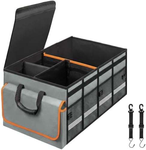 GDNasist Car Trunk Organizer and Storage for Car, SUV & Sedan
