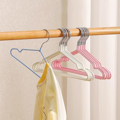 10 Pack Pet Clothing Hanger PVC Coating 15/20/25CM Display Hangers Rack Pet Supplies Garment Storage Rack