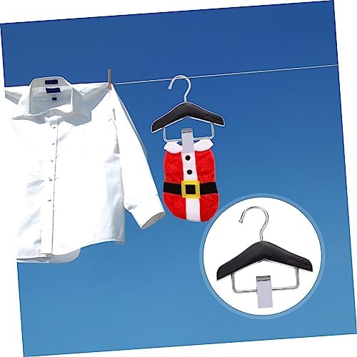 Toddmomy 1pc Pet Apparel Hanger Plastic Dog Clothing Rack Organized Dog Clothes Clip Suitable for Pet Pants Keeps Puppy Apparel Neat and Dry