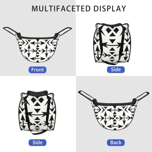 Arrow Tribal Print Car Seat Organizer-Backseat Storage Bag for Travel