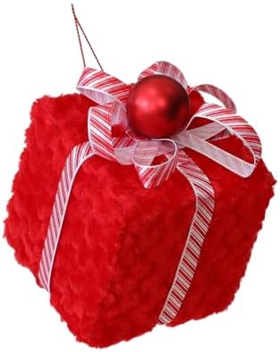 Festival Velvety Tree Hanging Decorations Assorted Holiday Ornament for Pets Durability Craft Supplies Festival Craft Ornament