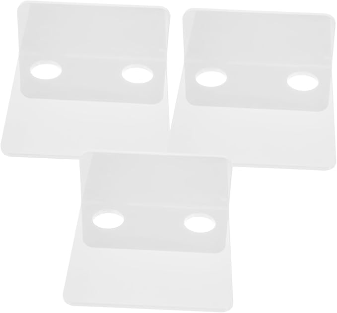 Abaodam 3pcs Wall-Mounted Security Camera Holder Shelf Small Floating Storage Rack for Monitor Speaker and More Easy Installation for Nursery Bedroom and Living Spaces