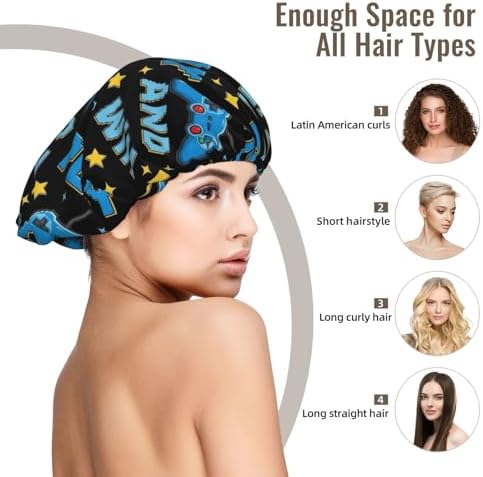 Adjustable Silk Satin Night Cap Women's Men's Sleep Cap