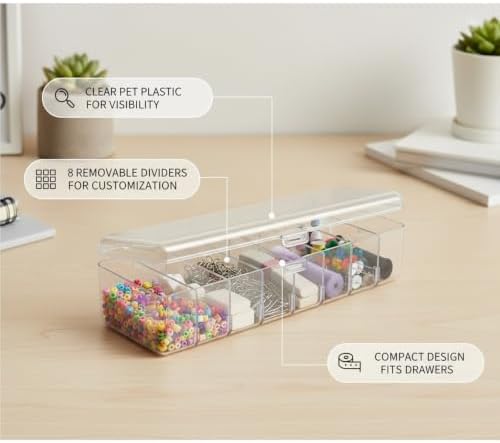 Compartment Storage Box, 1 PC
