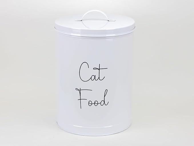 Midlee Metal Cat Food Storage Container - Large