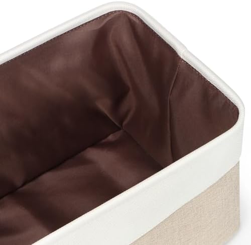 Fabric Storage Bins, 12x10x9.5 Inch Storage Cubes Baskets, 3 Pack